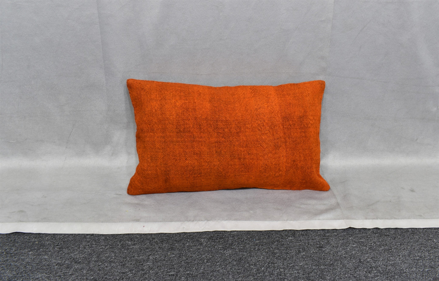 Yeni El Dokuma Dekoratif Lumbar Kilim Kırlent Yastık Kılıfı 6574
