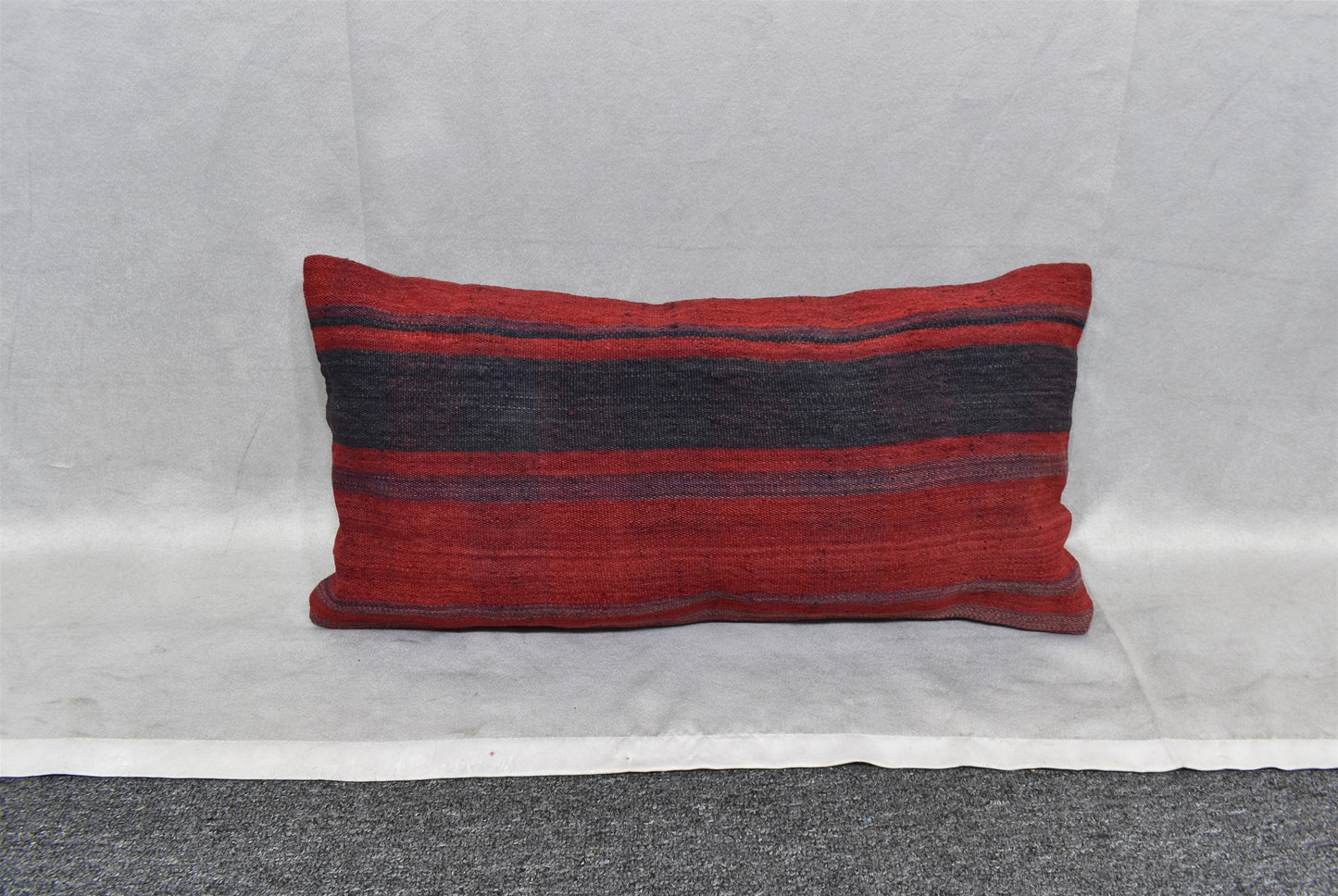 Yeni El Dokuma Dekoratif Lumbar Kilim Kırlent Yastık Kılıfı 6616