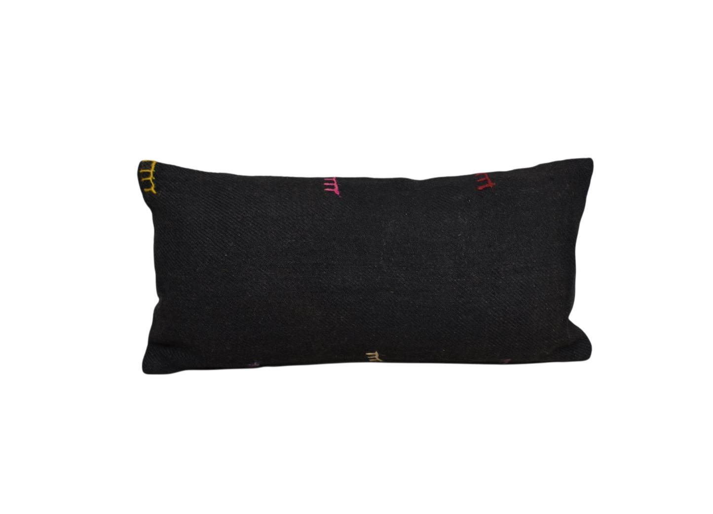 Yeni El Dokuma Dekoratif Lumbar Kilim Kırlent Yastık Kılıfı 6632