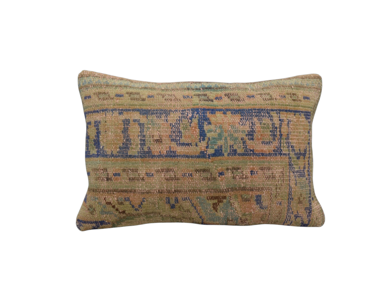 Vintage El Dokuma Dekoratif Kilim Kırlent Yastık Kılıfı 6663