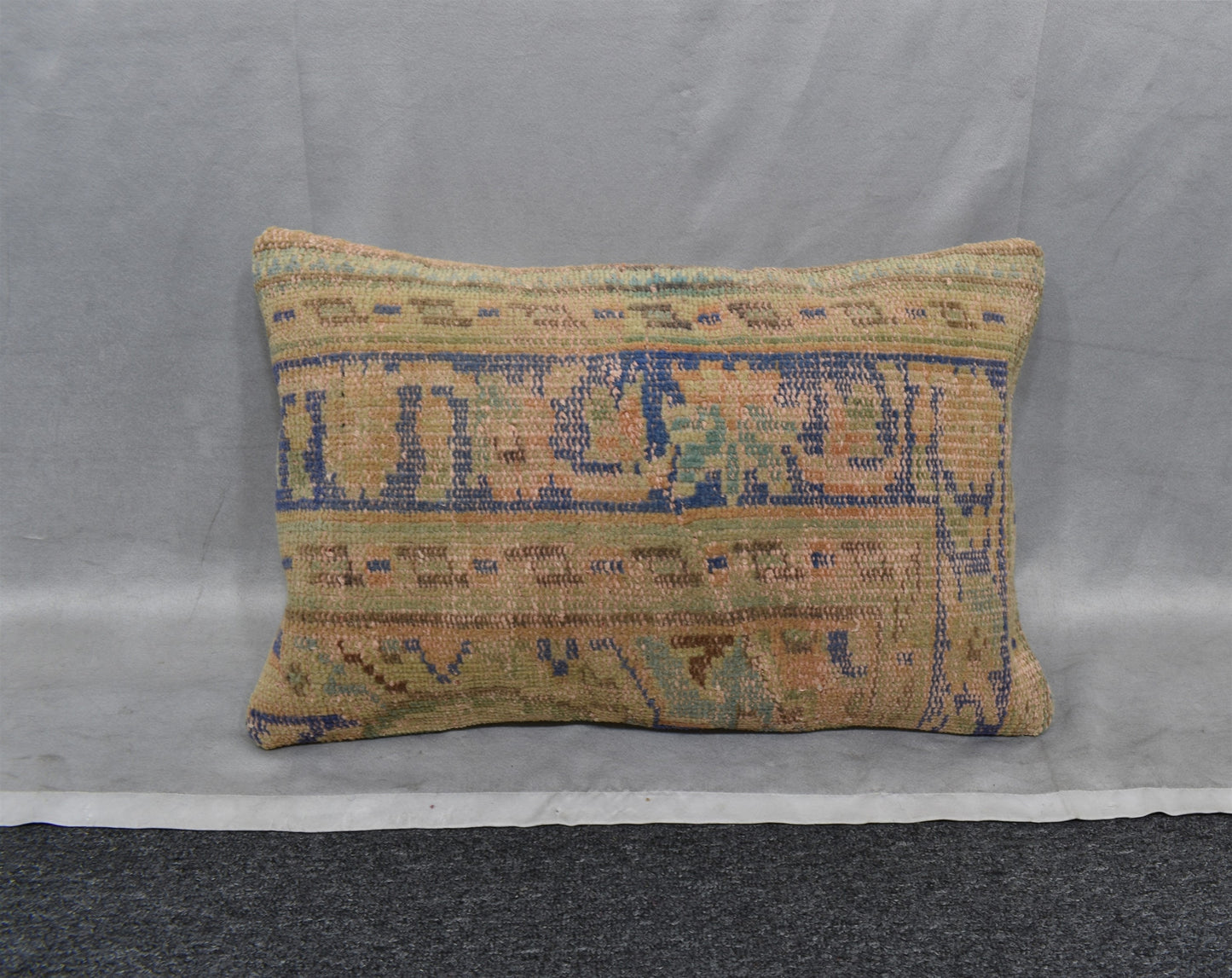 Vintage El Dokuma Dekoratif Kilim Kırlent Yastık Kılıfı 6663