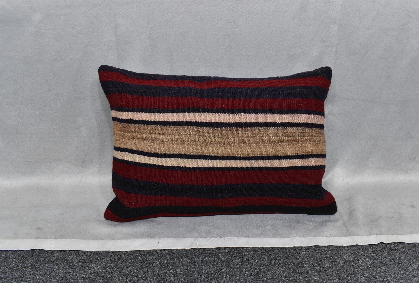 Yeni El Dokuma Dekoratif Kilim Kırlent Yastık Kılıfı 6664