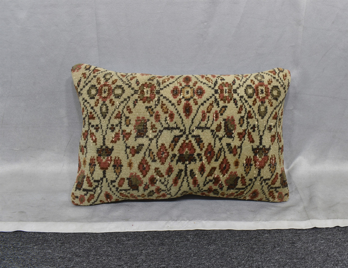 Vintage El Dokuma Dekoratif Kilim Kırlent Yastık Kılıfı 6668