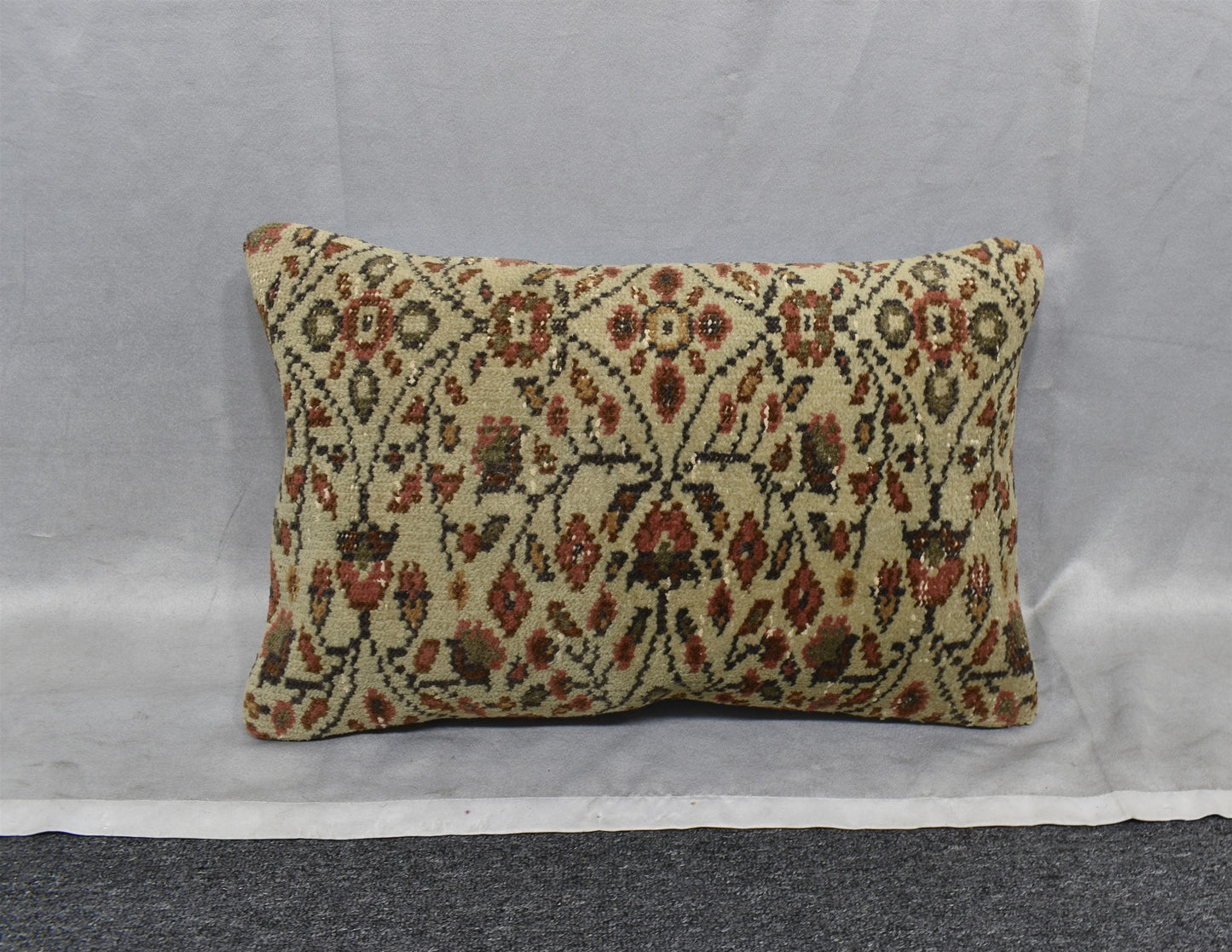 Vintage El Dokuma Dekoratif Kilim Kırlent Yastık Kılıfı 6668