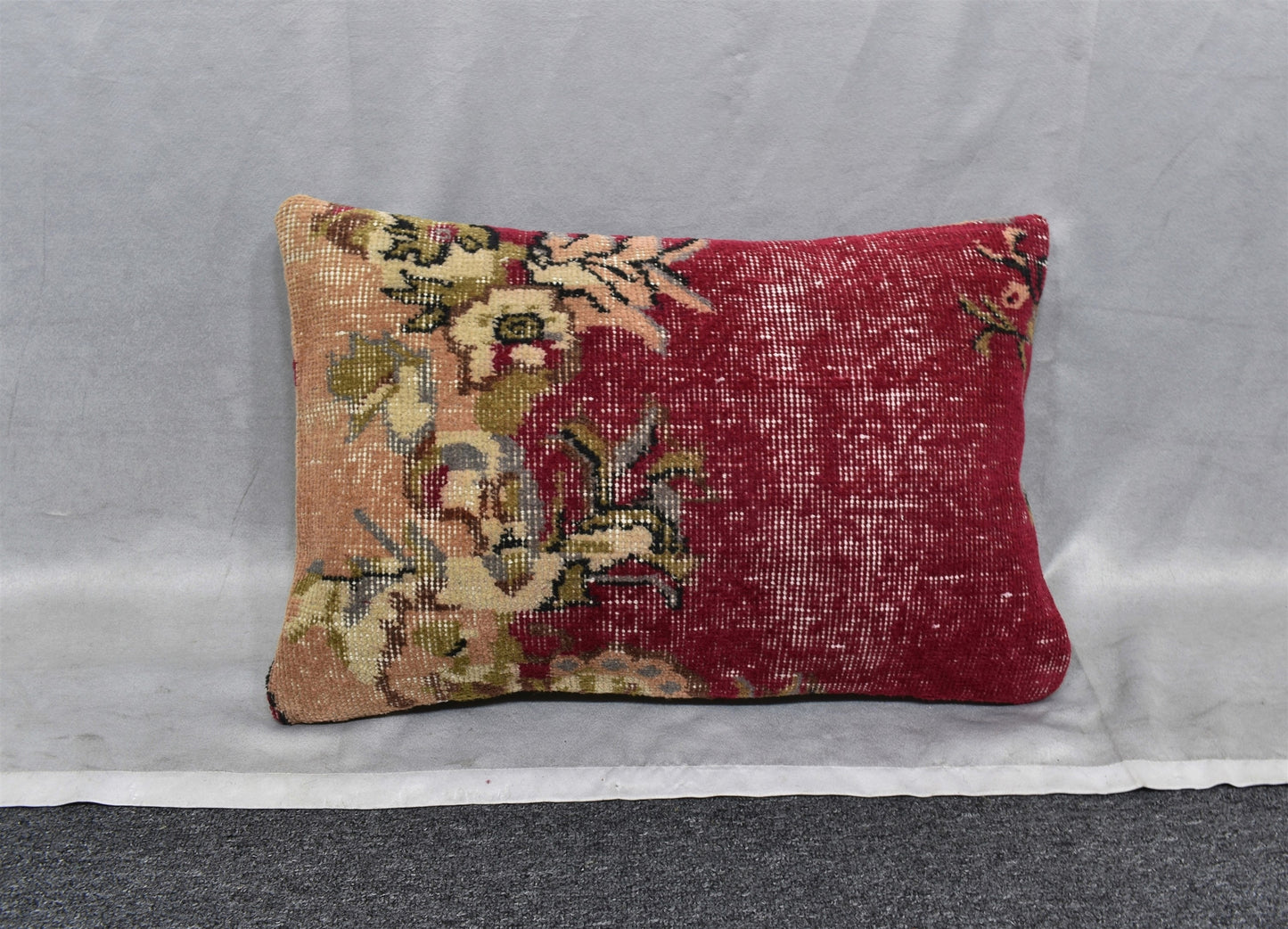 Vintage El Dokuma Dekoratif Kilim Kırlent Yastık Kılıfı 6670