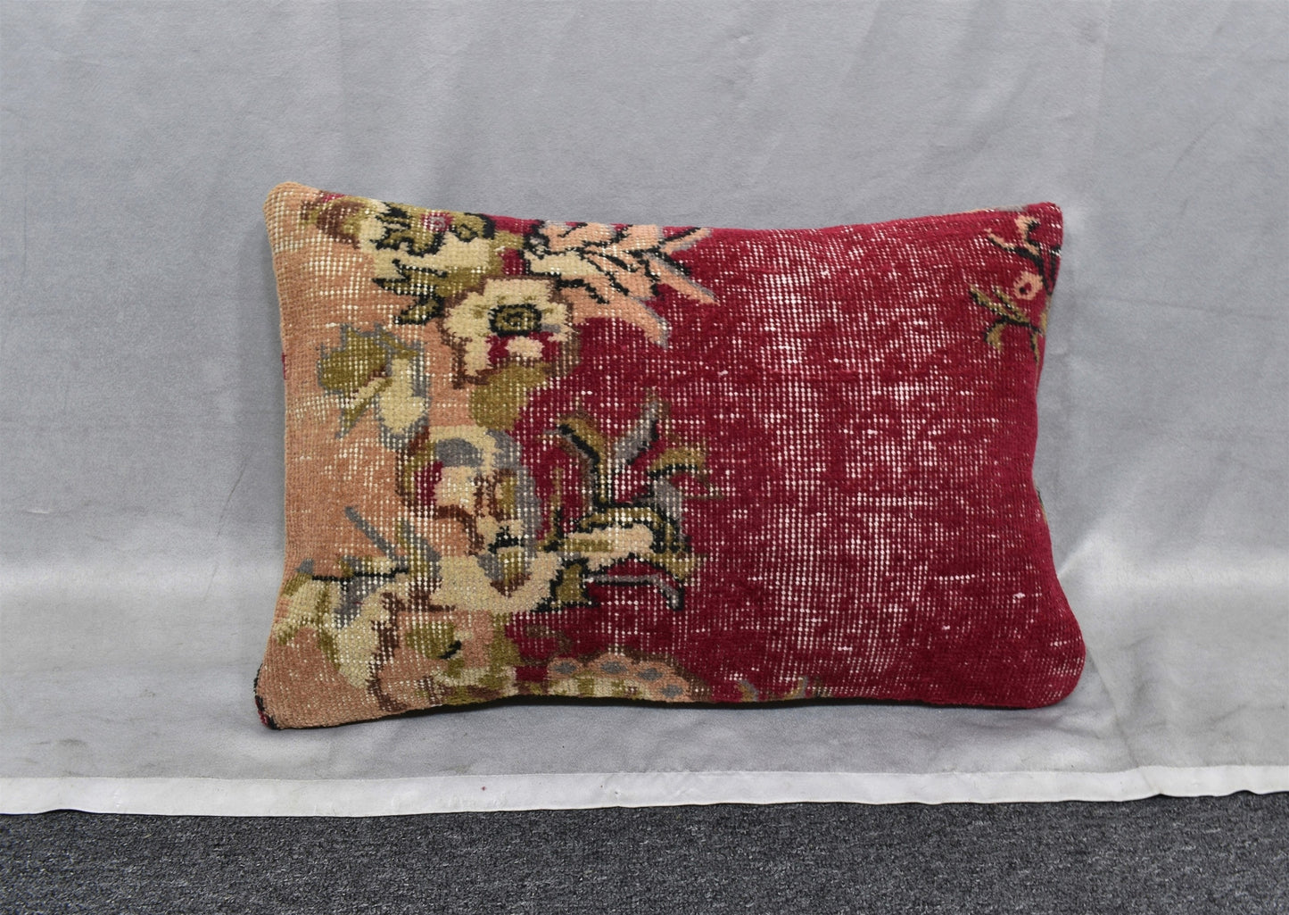 Vintage El Dokuma Dekoratif Kilim Kırlent Yastık Kılıfı 6670