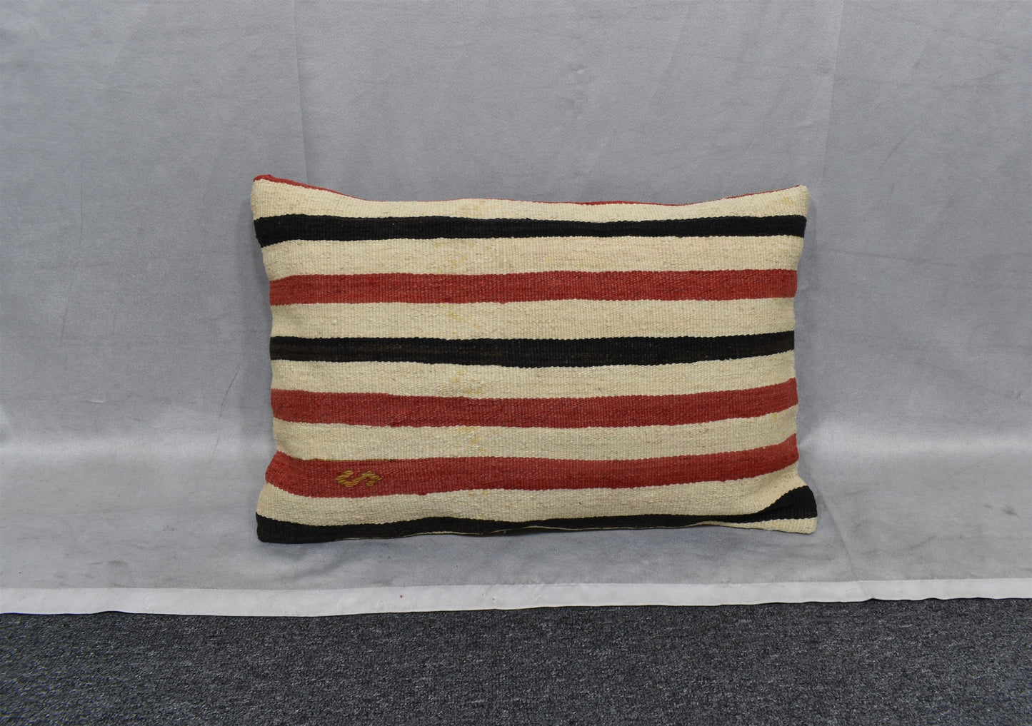 Yeni El Dokuma Dekoratif Kilim Kırlent Yastık Kılıfı 6673