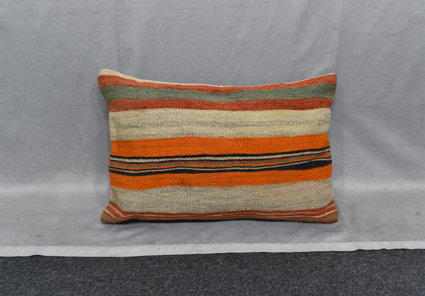 Yeni El Dokuma Dekoratif Kilim Kırlent Yastık Kılıfı 6677