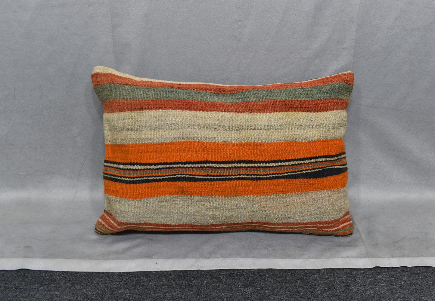 Yeni El Dokuma Dekoratif Kilim Kırlent Yastık Kılıfı 6677