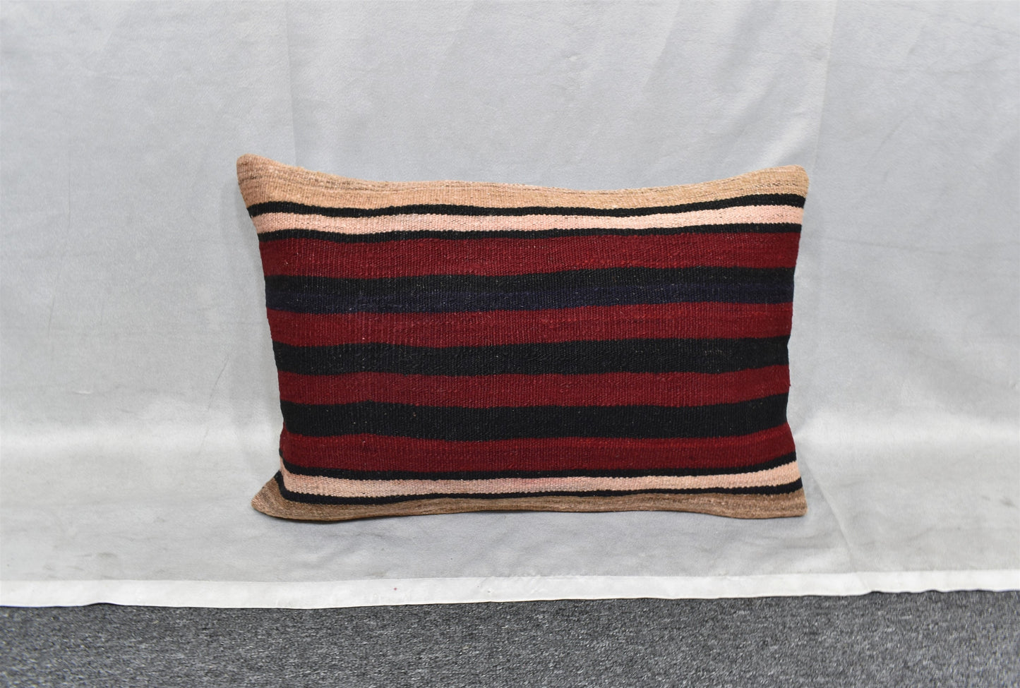 Yeni El Dokuma Dekoratif Kilim Kırlent Yastık Kılıfı 6678