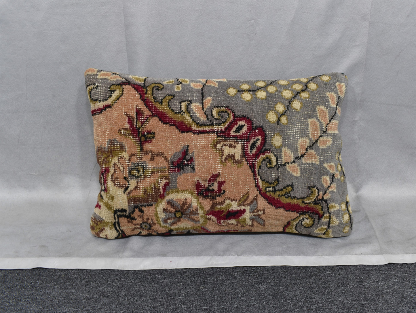 Vintage El Dokuma Dekoratif Kilim Kırlent Yastık Kılıfı 6679