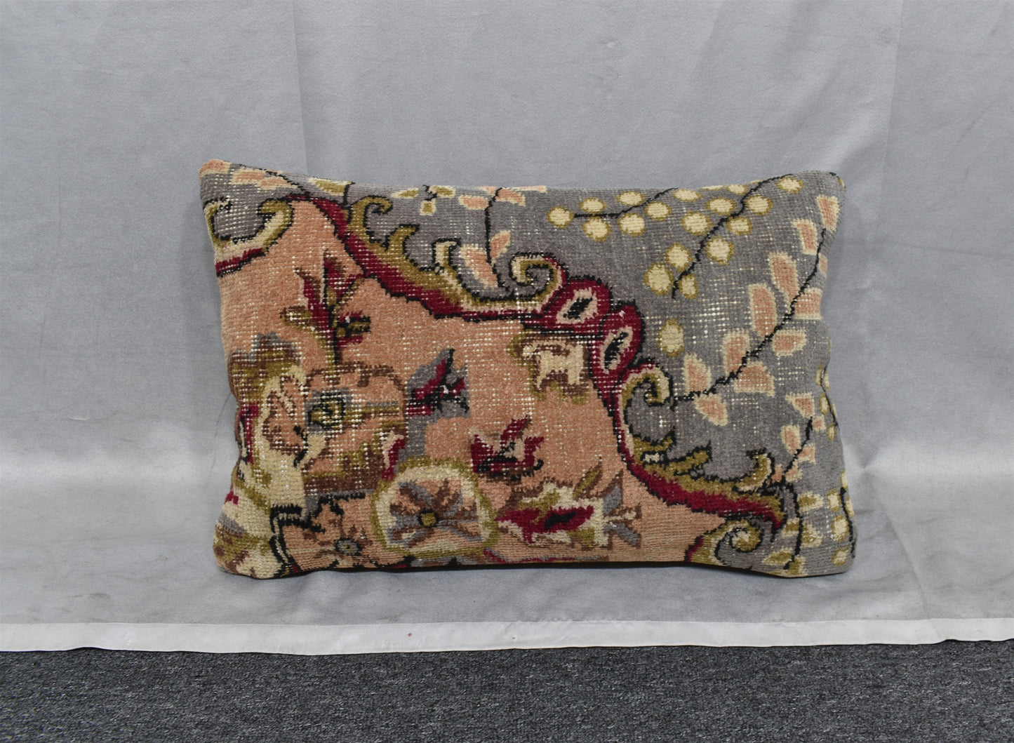 Vintage El Dokuma Dekoratif Kilim Kırlent Yastık Kılıfı 6679