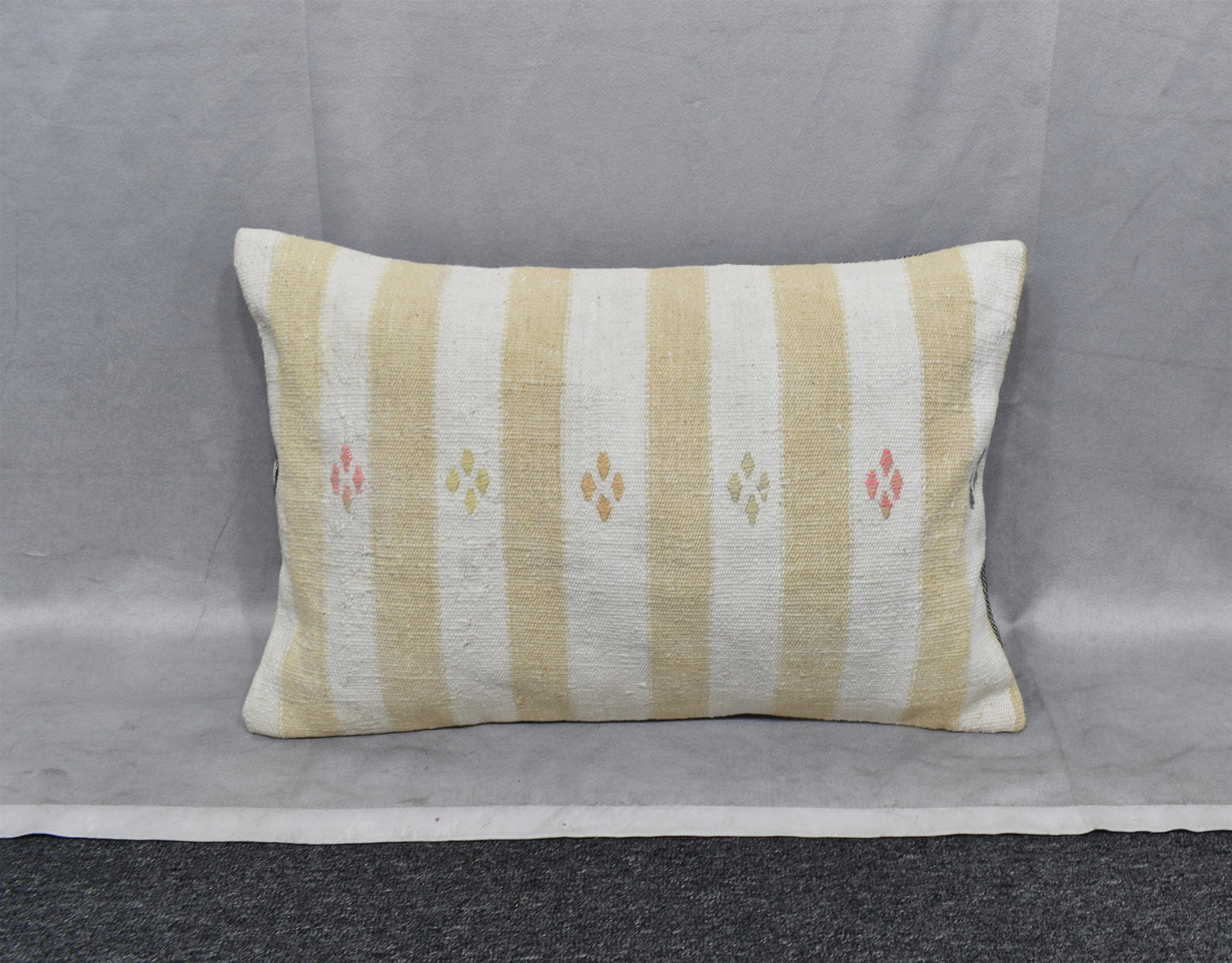 Yeni El Dokuma Dekoratif Kilim Kırlent Yastık Kılıfı 6680