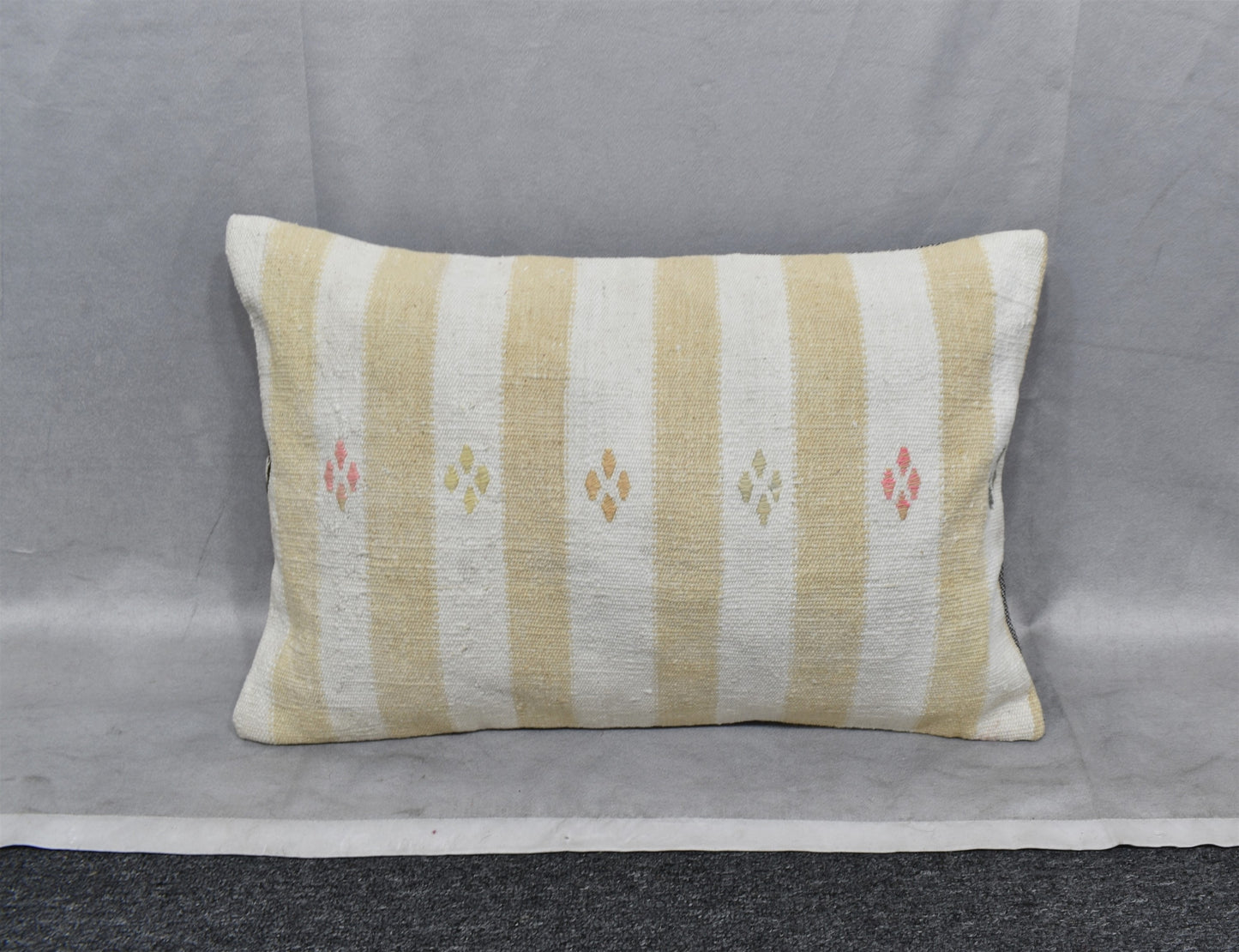 Yeni El Dokuma Dekoratif Kilim Kırlent Yastık Kılıfı 6680