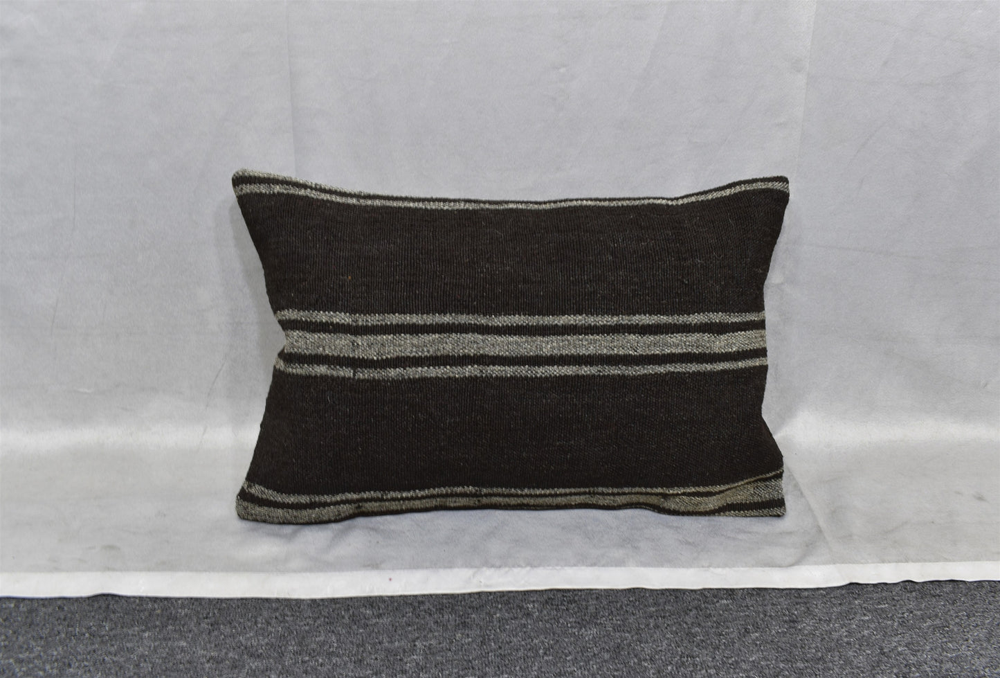 Yeni El Dokuma Dekoratif Kilim Kırlent Yastık Kılıfı 6682