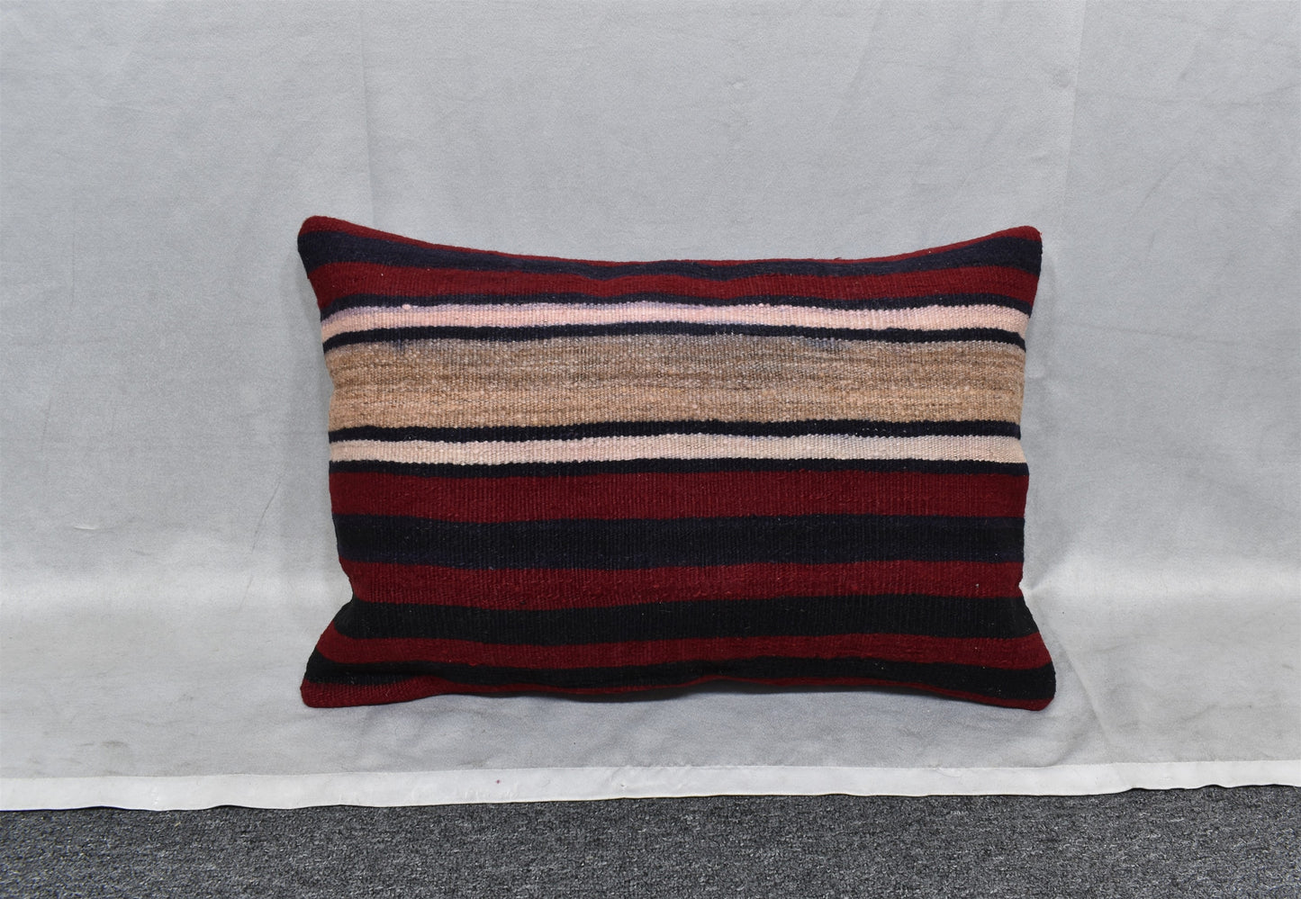 Yeni El Dokuma Dekoratif Kilim Kırlent Yastık Kılıfı 6684