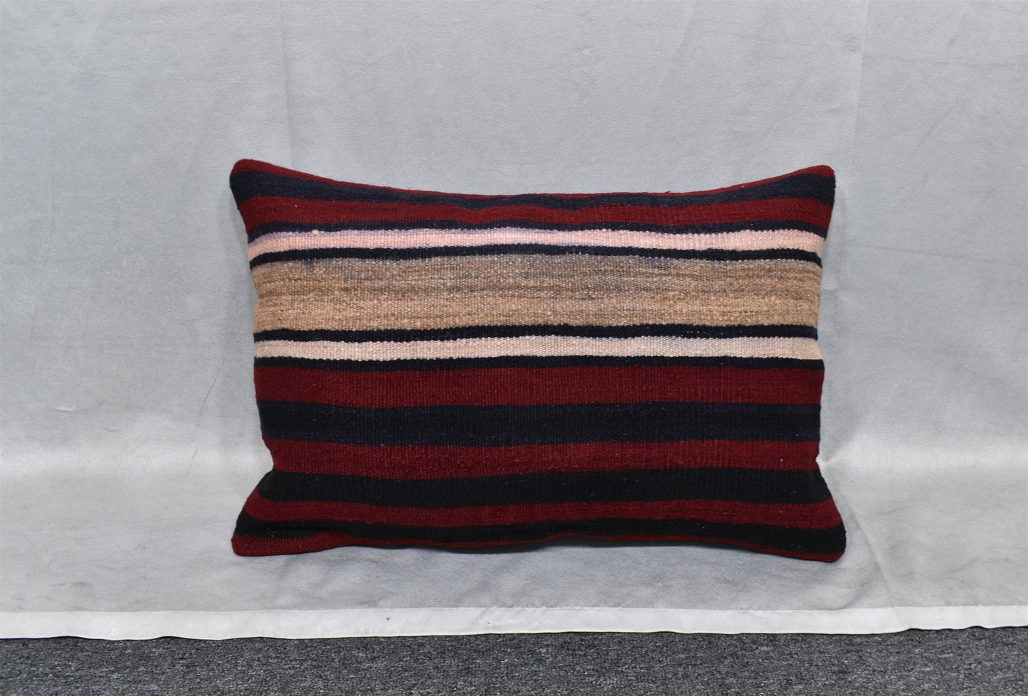 Yeni El Dokuma Dekoratif Kilim Kırlent Yastık Kılıfı 6684