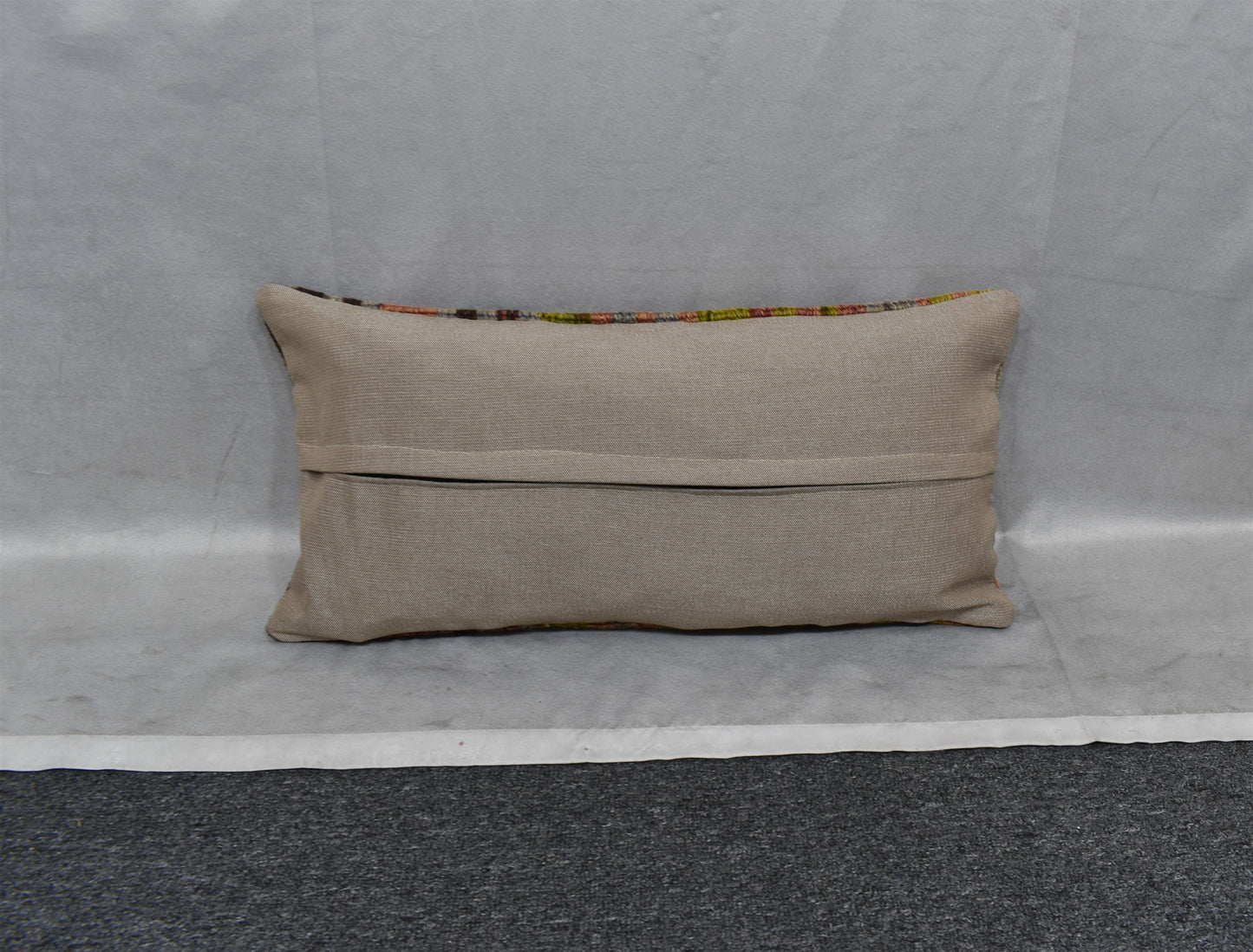 Yeni El Dokuma Dekoratif Lumbar Kilim Kırlent Yastık Kılıfı 6687