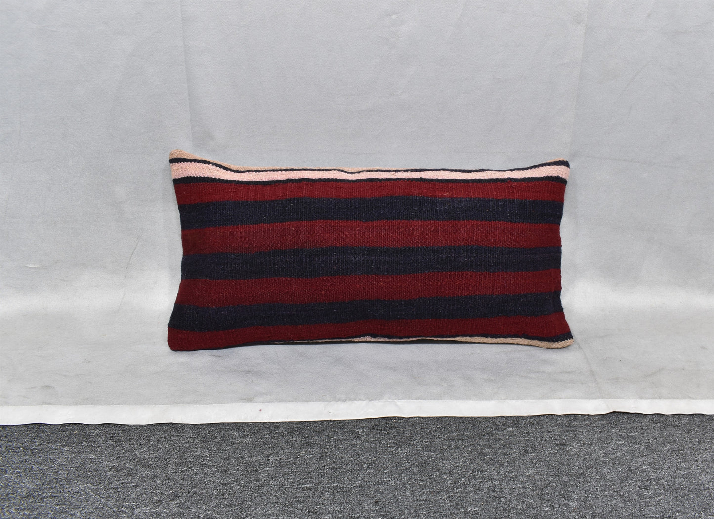 Yeni El Dokuma Dekoratif Lumbar Kilim Kırlent Yastık Kılıfı 6695