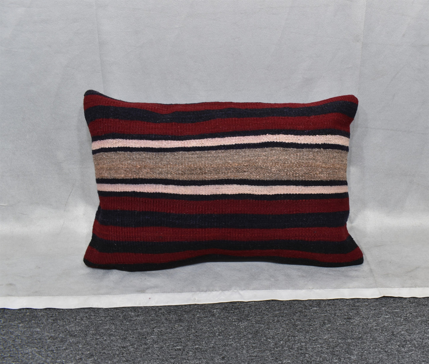 Yeni El Dokuma Dekoratif Kilim Kırlent Yastık Kılıfı 6699