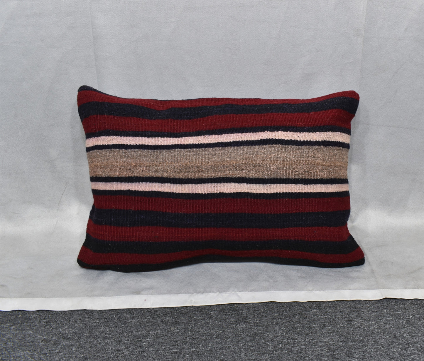 Yeni El Dokuma Dekoratif Kilim Kırlent Yastık Kılıfı 6699
