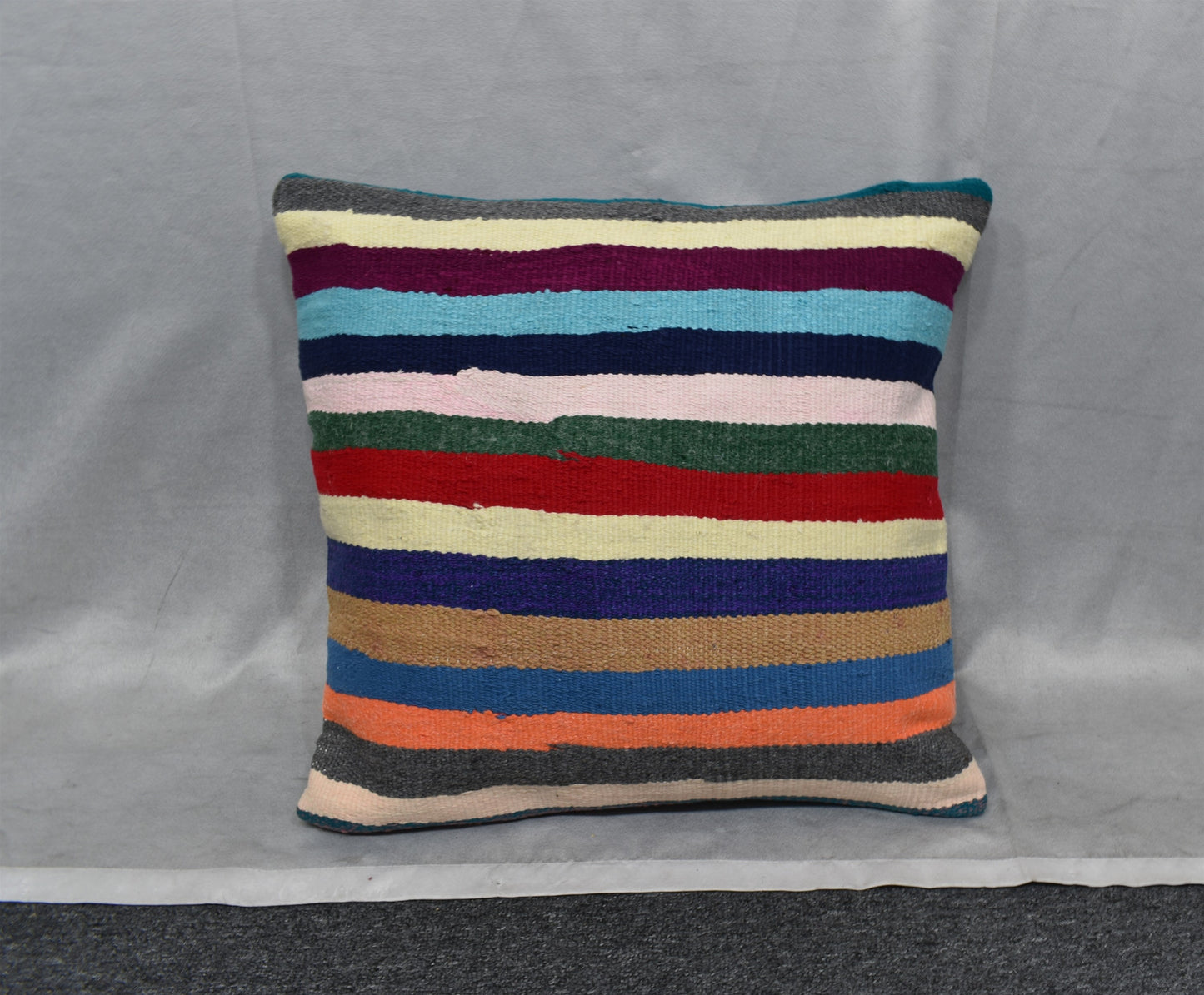 Yeni El Dokuma Dekoratif Kilim Kırlent Yastık Kılıfı 6703