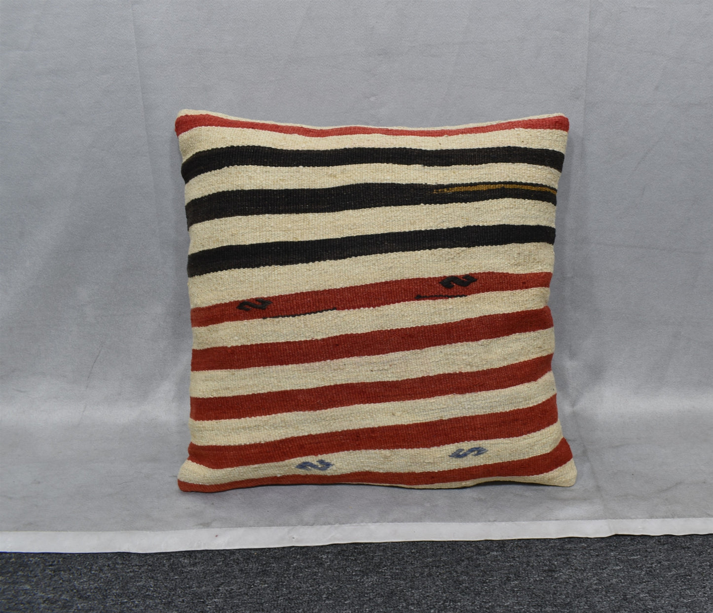 Yeni El Dokuma Dekoratif Kilim Kırlent Yastık Kılıfı 6705