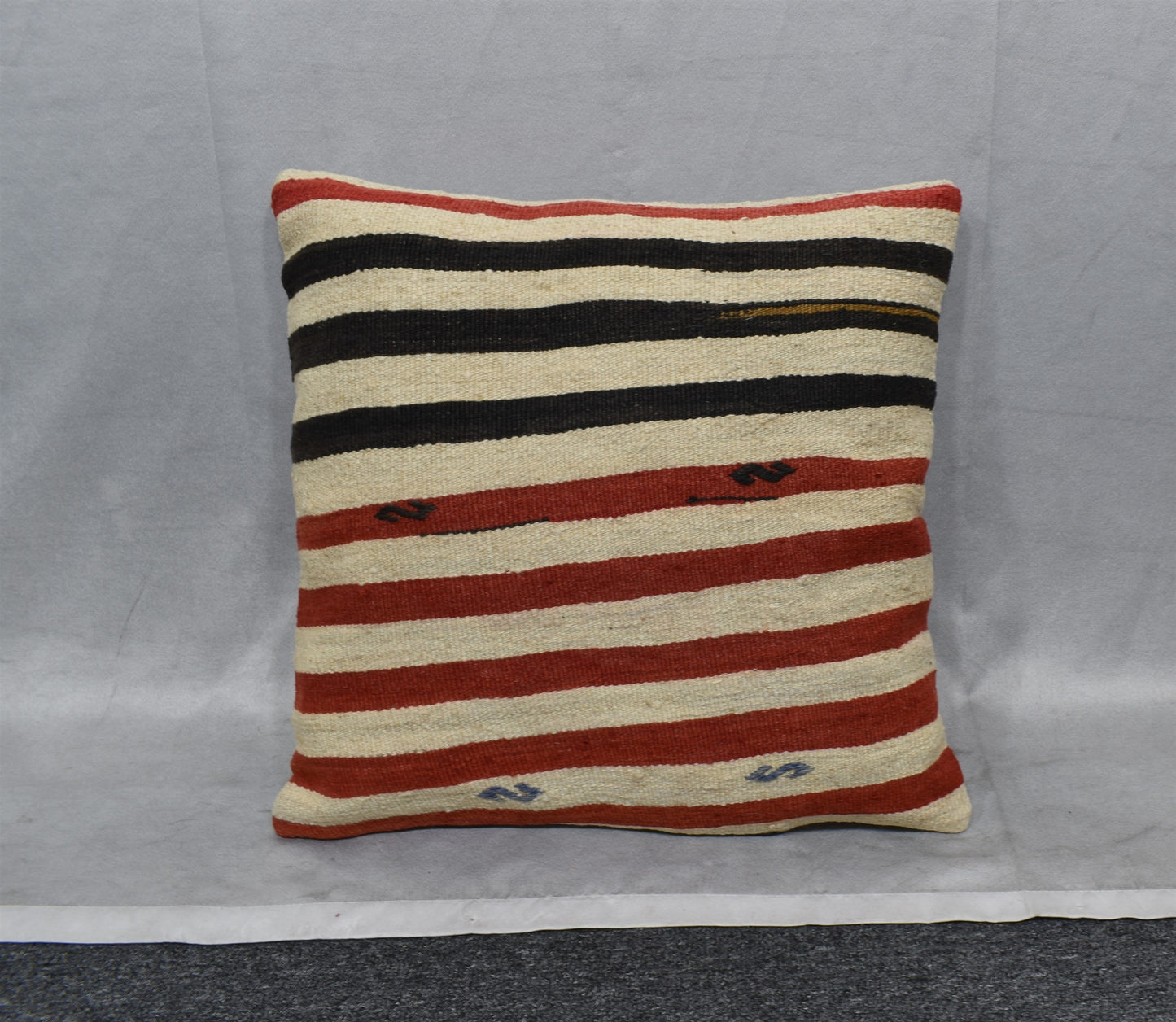 Yeni El Dokuma Dekoratif Kilim Kırlent Yastık Kılıfı 6705