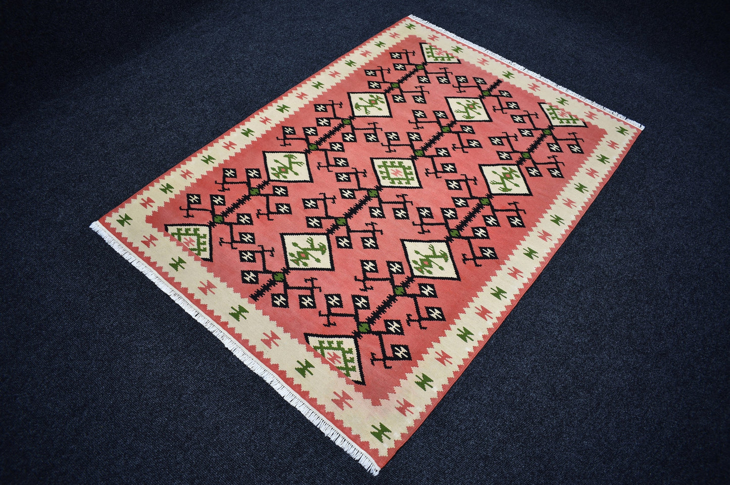 Yeni El Dokuma Otantik Ender Şarköy Yün Kilim 6932
