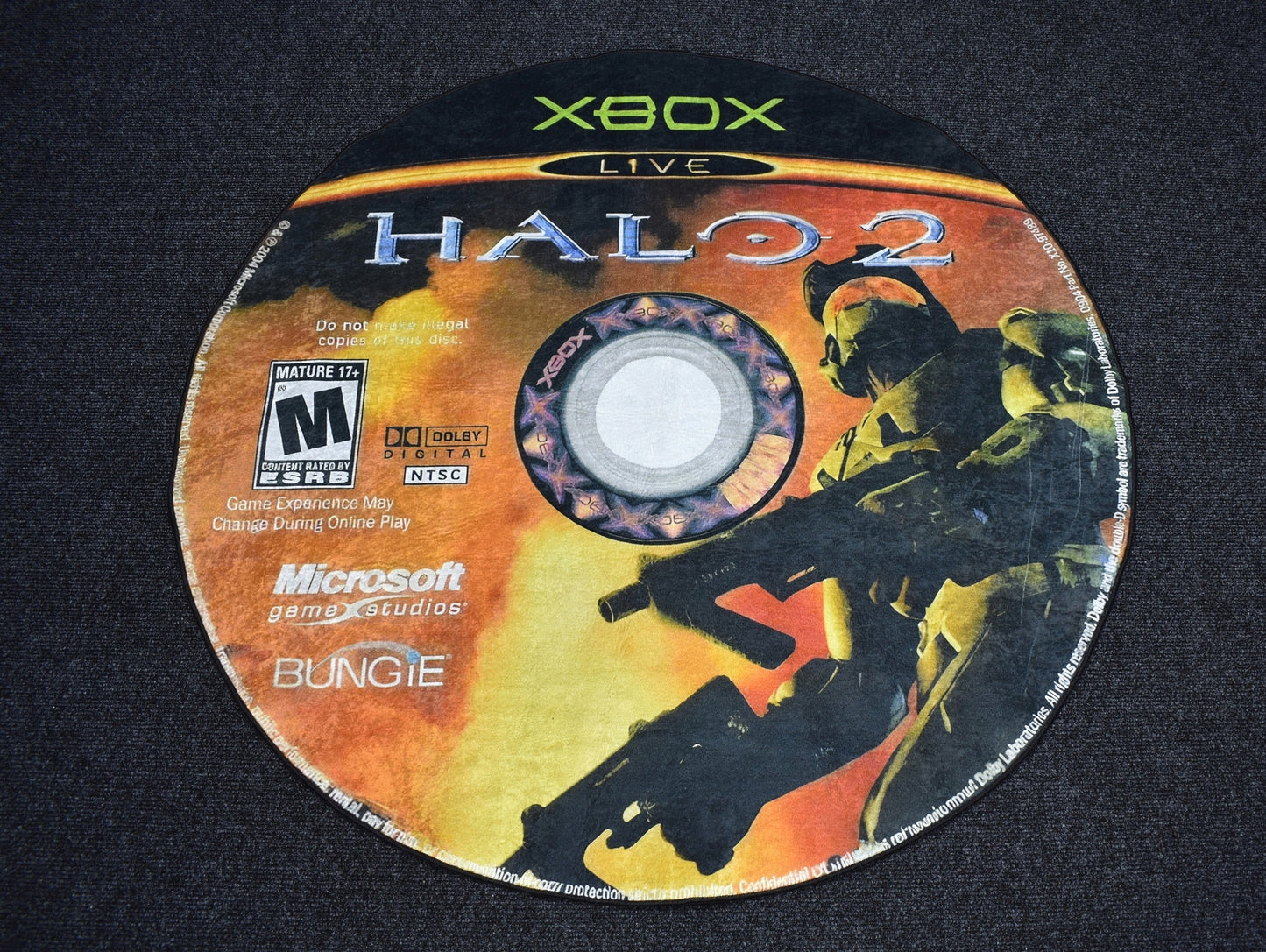 Yeni Lüks Dekoratif Halo 2 Tasarım Digital Baskı Makine Halısı 7152