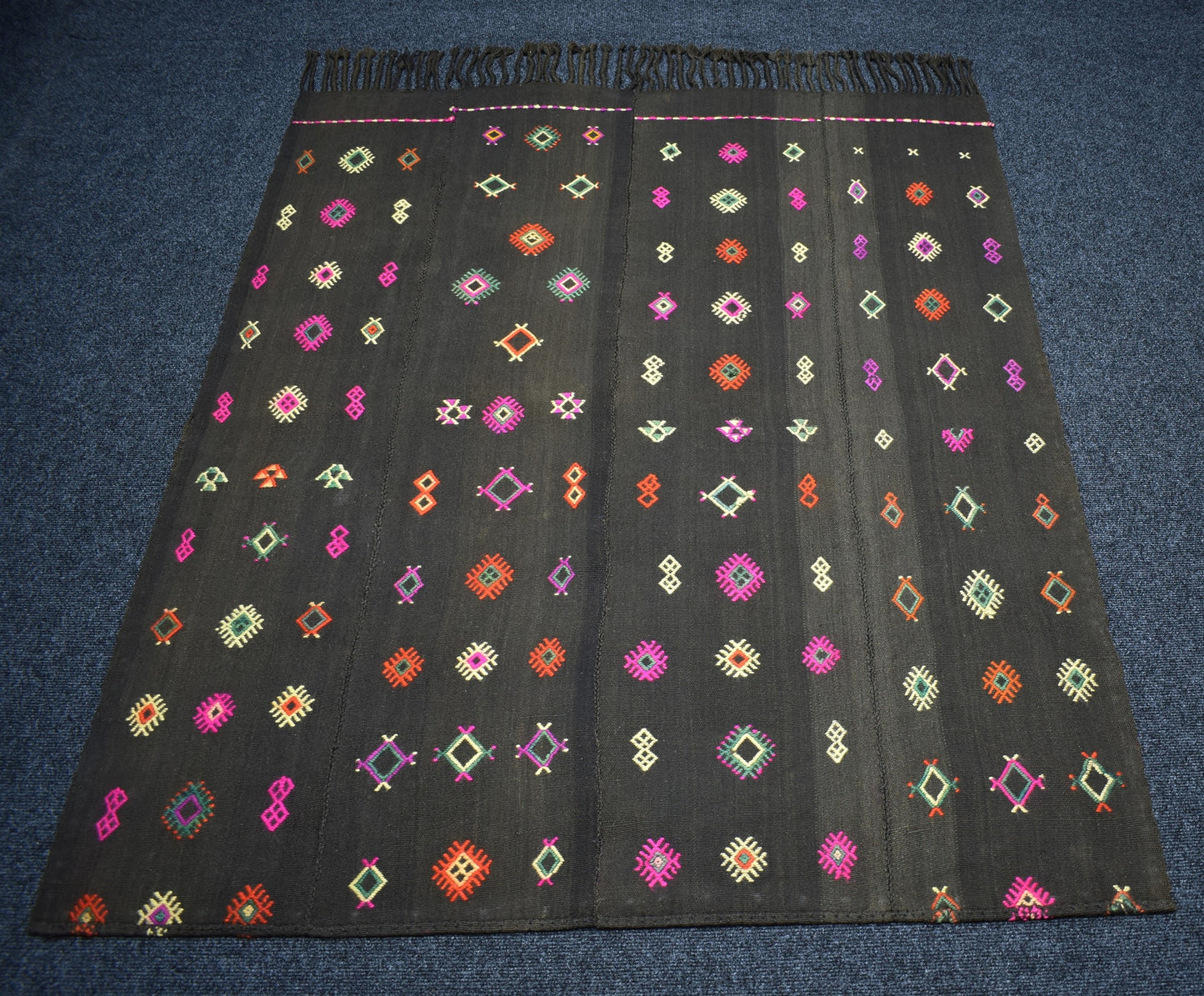 El Dokuma Naturel Kars Kağızman Yün Kilim 7282