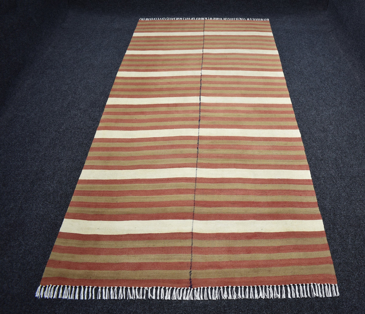 Vintage El Dokuma Şaheser Hafik Zara Sivas Yün Kilim 7807