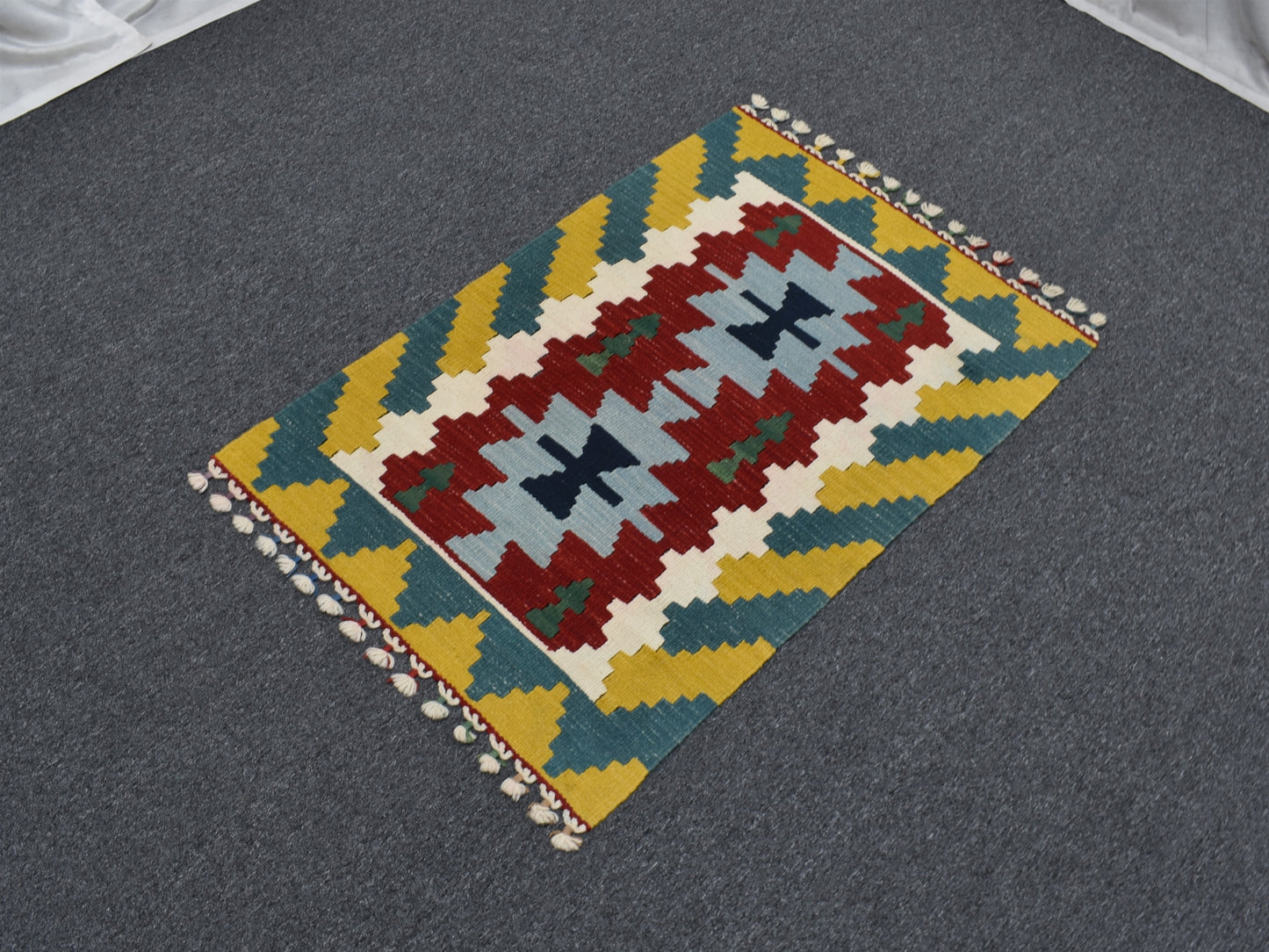 Yeni El Dokuma Ultra Lüks Pınarbaşı Kayseri Yün Kilim 4735