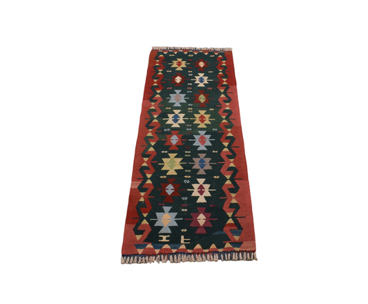 El Dokuma Otantik Hediyelik Mini Yolluk Yün Kilim 5026