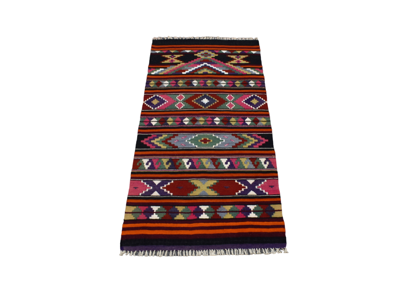 Yeni El Dokuma Seccade Otantik Elegant Malatya Yün Kilim 5243