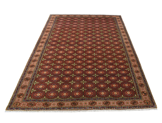 Vintage El Dokuma 6m2 Buhara Model Bünyan Kayseri Yün Halısı 5951