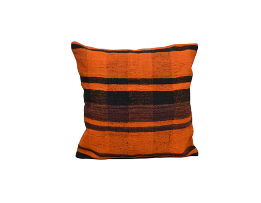Yeni El Dokuma Dekoratif Kilim Kırlent Yastık Kılıfı 6004