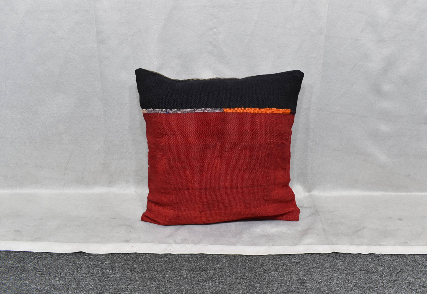 Yeni El Dokuma Dekoratif Kilim Kırlent Yastık Kılıfı 6008