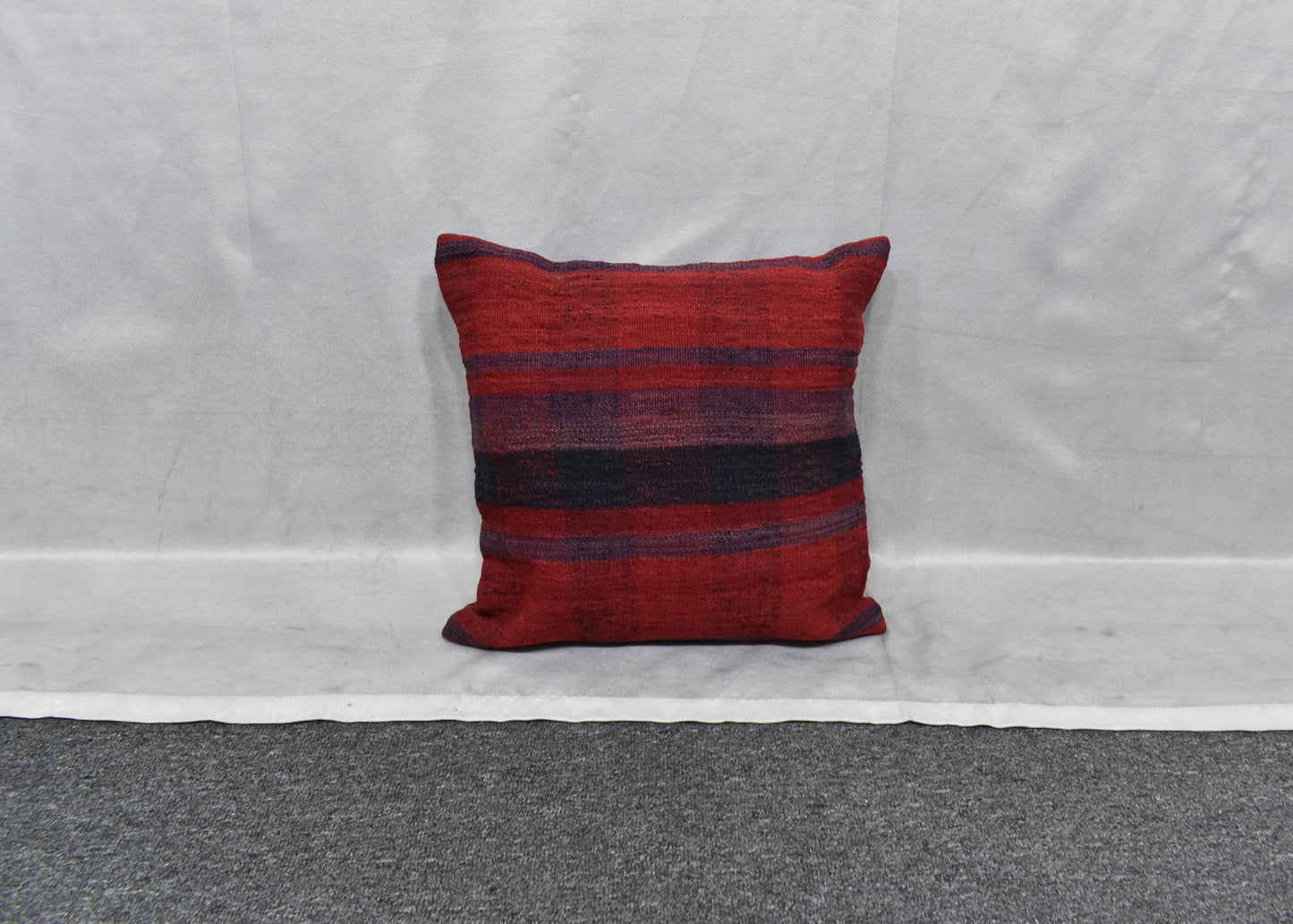 Yeni El Dokuma Dekoratif Kilim Kırlent Yastık Kılıfı 6012