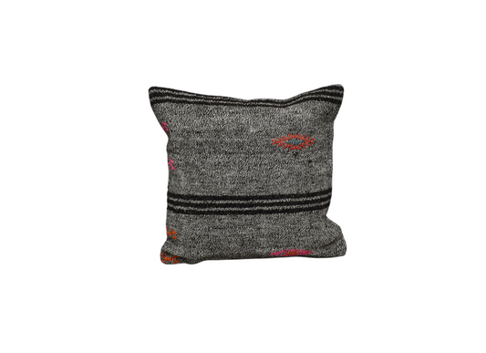 Yeni El Dokuma Dekoratif Kilim Kırlent Yastık Kılıfı 6015