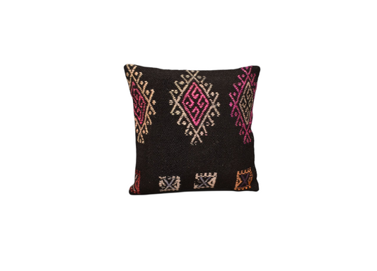 Yeni El Dokuma Dekoratif Kilim Kırlent Yastık Kılıfı 6020