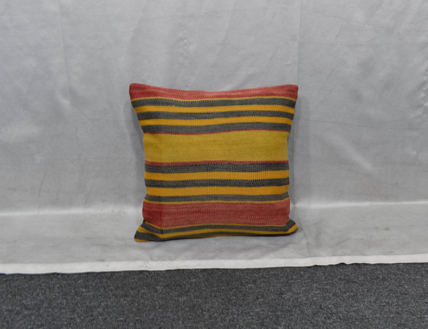 Yeni El Dokuma Dekoratif Kilim Kırlent Yastık Kılıfı 6023
