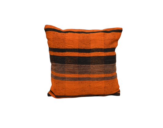Yeni El Dokuma Dekoratif Kilim Kırlent Yastık Kılıfı 6026