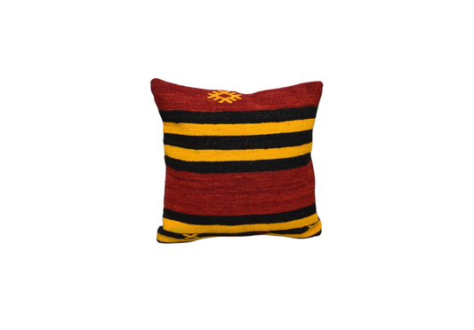 Yeni El Dokuma Dekoratif Kilim Kırlent Yastık Kılıfı 6031