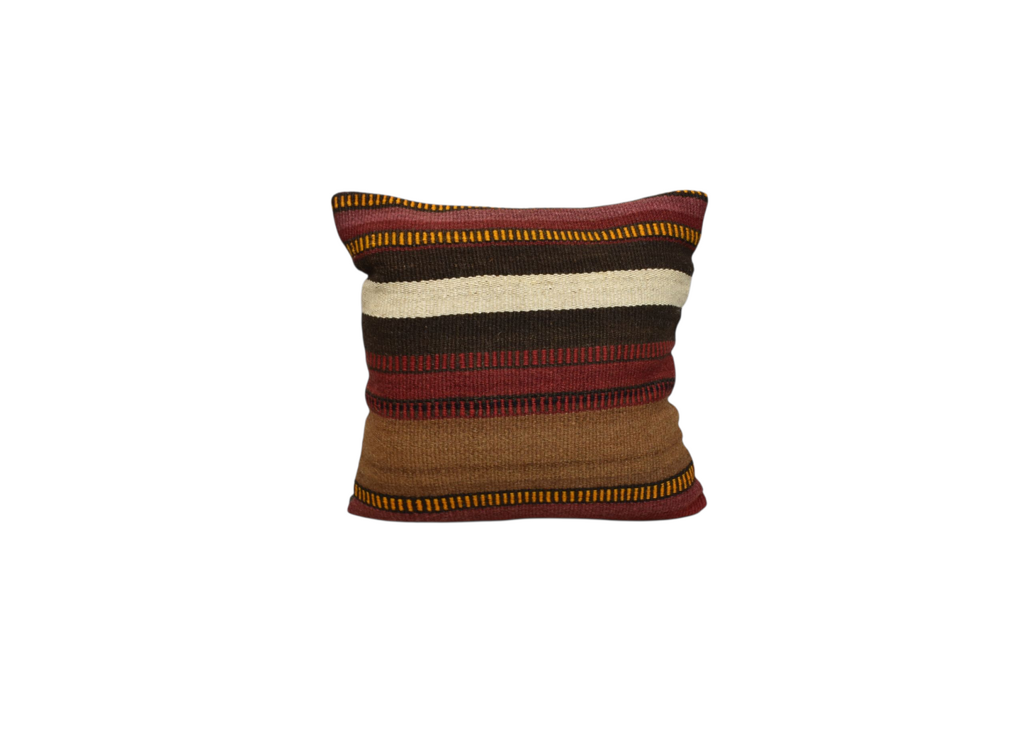 Yeni El Dokuma Dekoratif Kilim Kırlent Yastık Kılıfı 6035