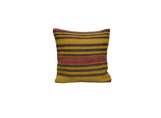 Yeni El Dokuma Dekoratif Kilim Kırlent Yastık Kılıfı 6036