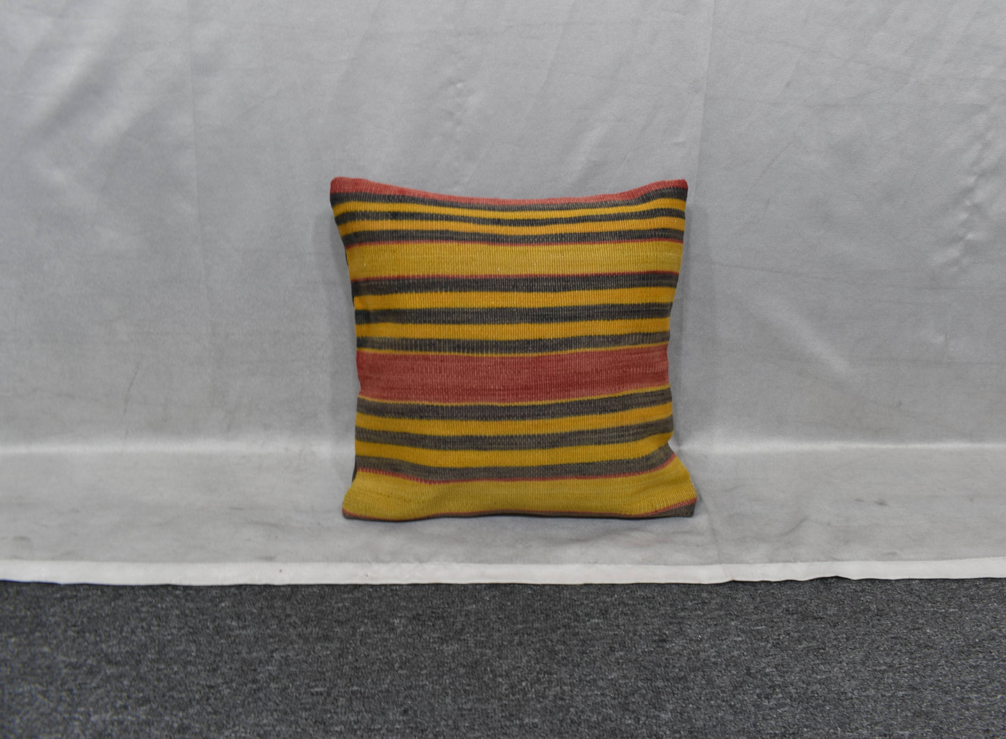 Yeni El Dokuma Dekoratif Kilim Kırlent Yastık Kılıfı 6036