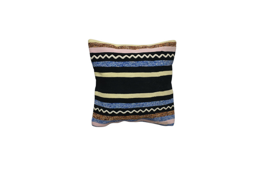 Yeni El Dokuma Dekoratif Kilim Kırlent Yastık Kılıfı 6039