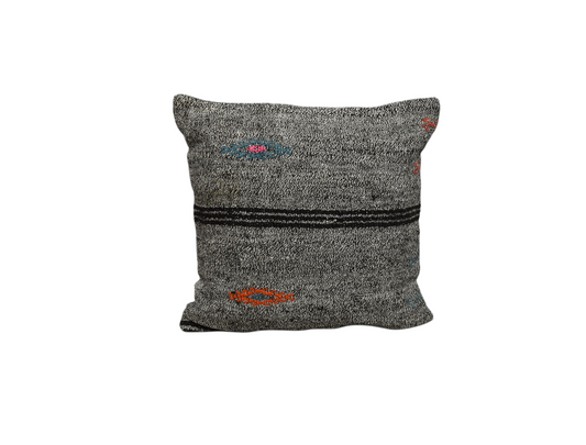 Yeni El Dokuma Dekoratif Kilim Kırlent Yastık Kılıfı 6048