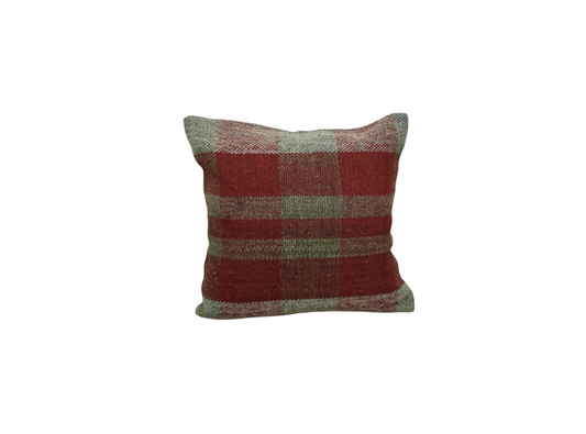 Yeni El Dokuma Dekoratif Kilim Kırlent Yastık Kılıfı 6051